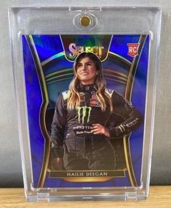 lot 55B image: 2020 Panini Select Prizm Hailie Deegan Rookie Card #1 Numbered 197199 N