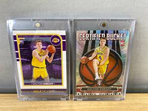 lot 839 image: 2 Dalton Knecht 2024-25 Panini NBA Rookie Cards - Los Angeles Lakers N