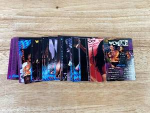 lot 255 image: 1998 WCW Wrestling Trading Cards - 33 Total J
