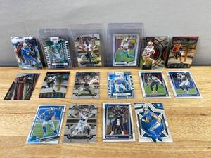 lot 271 image: 17 Assorted NFL Football Trading Cards - Select, Optic & Prestige J