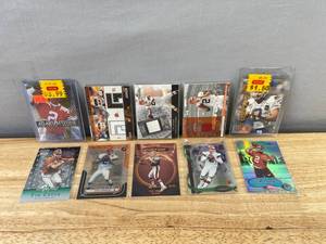 lot 278 image: 10 Cleveland Browns Tim Couch NFL Football Cards - Inserts & Rookies J