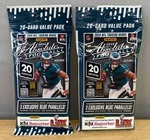 2 Brand New 2024 NFL Absolute Football Card Packs - 20 Cards per Pack *N