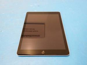 lot 29 image: Apple&nbspiPad 5th Gen A1822  32GB of storage  WIFI Only  Includes Charging Cable &nbspdeep scratch lower left corner