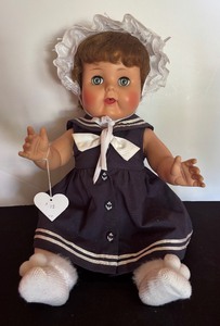 lot 54 image: 1959 American Character Tootles Doll with Peek A Boo Eyes
