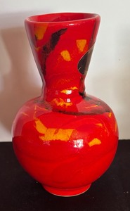 lot 97 image: Vintage California Originals Fat Lava Vase