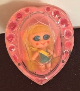 lot 163 image: Vintage Mattel Lucky Liddle Kiddies Locket