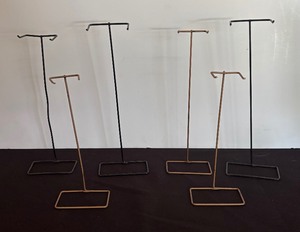 lot 169 image: Six Metal Vintage Barbie Stands