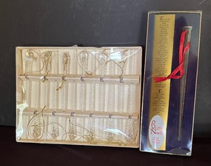 lot 200 image: Pier 1 Glacon Ornaments and The Christmas Nail Ornament