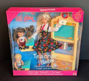 lot 268 image: New Teacher Barbie Doll