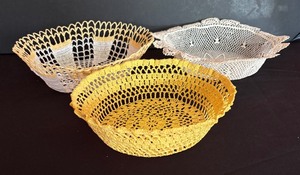 lot 237 image: Three Lovely Lace Bowls