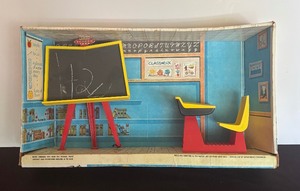 lot 247 image: The World of Penny Brite Chalkboard and Desk Set