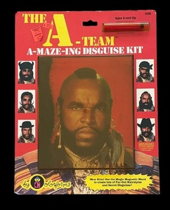 lot 252 image: Vintage The A-Team Amazing Disguise Kit