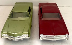 lot 305 image: Vintage Car Models Dealership to Promote Cars  1972 Chevy Impala and 1967 Plymouth Trouble SHOOTER
