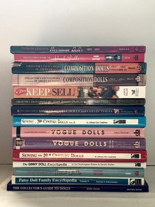 lot 379 image: Amazing Lot of Books Including Vogue Dolls, Collection Guide to Dolls and More