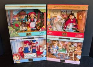 lot 367 image: Four Barbie Storybook Doll Sets
