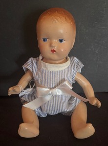 lot 455 image: Charming Vintage Baby Doll
