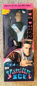 lot 298 image: 1991 THQ Vanilla Ice Fashion Figure, Aso Known as the Ice Ice Baby Fan Club