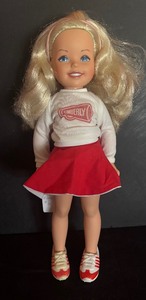 lot 482 image: Vintage 1981 Tomy Kimberly Cheerleader Doll