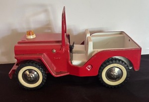 lot 506 image: Vintage Tonka Presses Steel Jeep