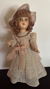 lot 511 image: Vintage Bright Star Composition Doll