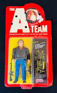 lot 395 image: Vintage 1983 Galoob A-Team Templeton Peck Face