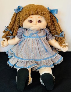 lot 132 image: Handmade Cabbage Patch Like Doll