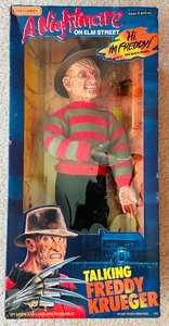 lot 281 image: Vintage Nightmare on Elm Street Talking Freddy Krueger
