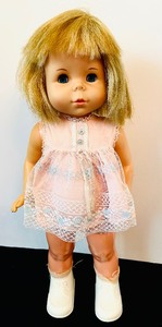lot 286 image: Vintage 1964 Mattel Baby First Step with Original Outfit