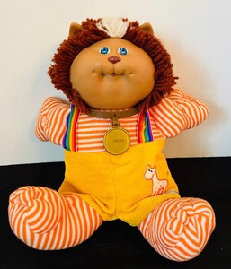 lot 288 image: Vintage Cabbage Patch Kids Koosa Doll Koosas Cat or Koosas Lion