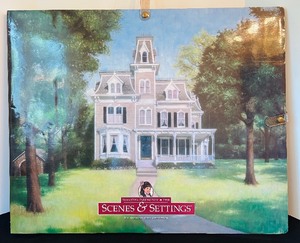 lot 31 image: American Girl Doll Scenes and Settings