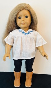lot 36 image: American Girl Doll Julie Albright