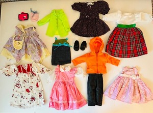 lot 40 image: Collection of 18 Doll Clothes
