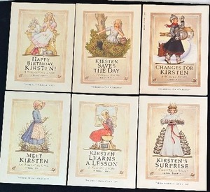 lot 45 image: Set of 6 American Girl Kirsten Paperback Books