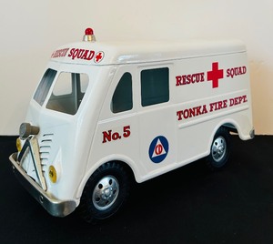 Tonka Fire Dept. No. 5 Rescue Squad Metro Van Truck
