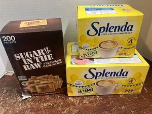 lot 70 image: Sugar in the Raw and Splenda