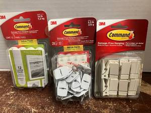 lot 102 image: Miscellaneous 3M Command Products
