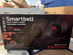 lot 15 image: FitRx Smartbell Adjustable Dumbbell