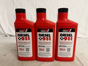 lot 342 image: 3 Bottles of Power Service Diesel 911