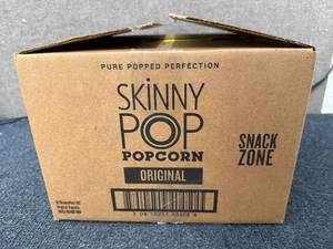 lot 87 image: 12 Bags of Skinny Pop Original Popcorn