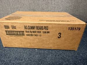 lot 97 image: 8 Bags of Black Forest Gummy Bears