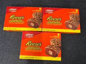 lot 101 image: 3 Boxes of Reeses Peanut Butter Cupcakes
