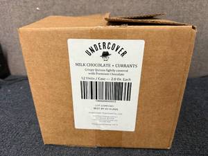 lot 110 image: 12ct of Undercover Milk Chocolate Quinoa Bites
