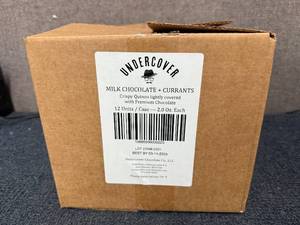 lot 112 image: 12ct of Undercover Milk Chocolate Quinoa Bites