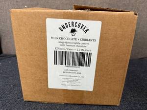 lot 115 image: 12ct of Undercover Milk Chocolate Quinoa Bites