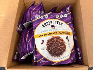 lot 111 image: 12ct of Undercover Milk Chocolate Quinoa Bites
