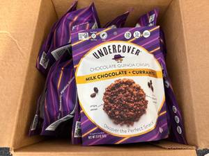lot 113 image: 12ct of Undercover Milk Chocolate Quinoa Bites