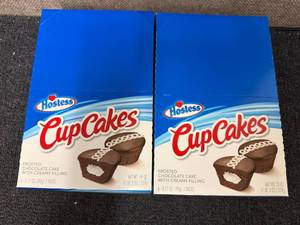 lot 128 image: 2 Boxes of Hostess Cupcakes