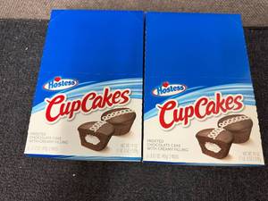 lot 129 image: 2 Boxes of Hostess Cupcakes