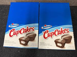 lot 130 image: 2 Boxes of Hostess Cupcakes