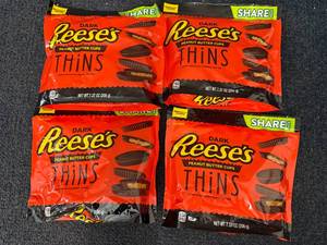 4 Bags of Reese's Dark Chocolate Thins